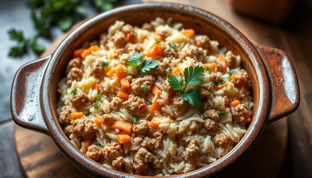 One-Pan Ground Turkey Rice Dish