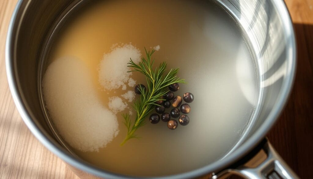 Smoked Salmon Brine Preparation