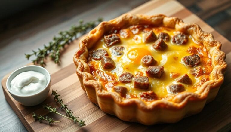 breakfast quiche sausage